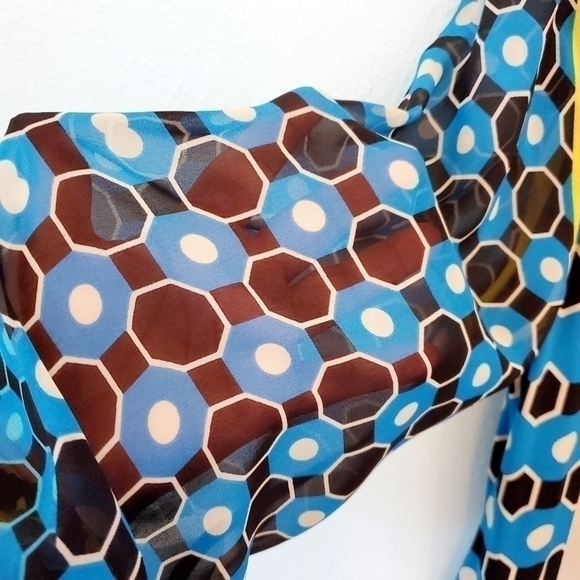 STYLE & CO TUNIC TOP SHEER SLEEVES - Picture 3 of 5